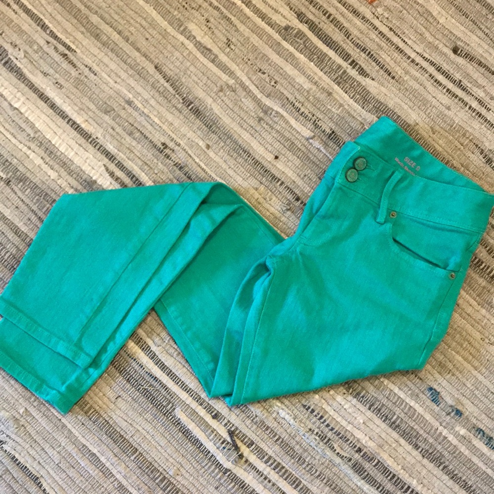 Green Worth Skinny Mini Jeans